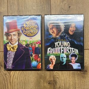 Gene Wilder DVD Bundle: Willy Wonka & Young Frankenstein